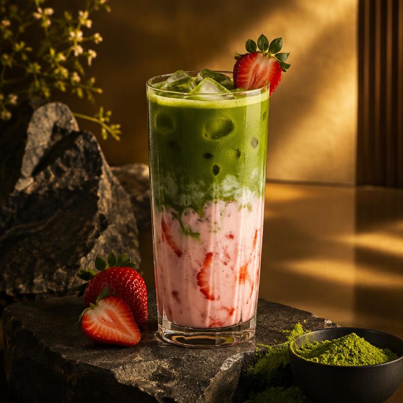 Strawberry Matcha